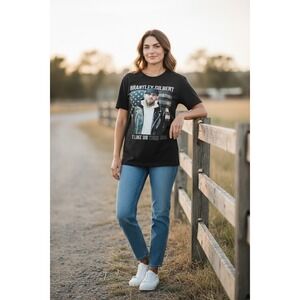 Brantley Gilbert Not Like Us Tour 2019 Graphic T Shirt Black‎ Size 2XL